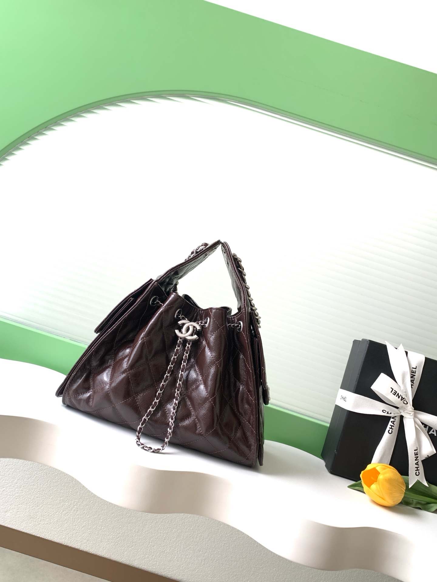 25B Leather Hippie Hobo Small